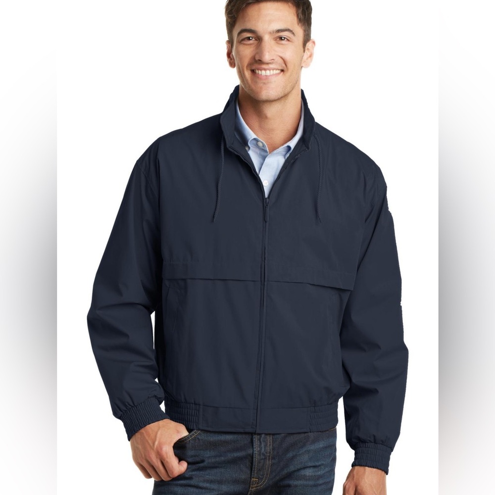 NWOT Port Authority Men's Dark Blue Windbreaker